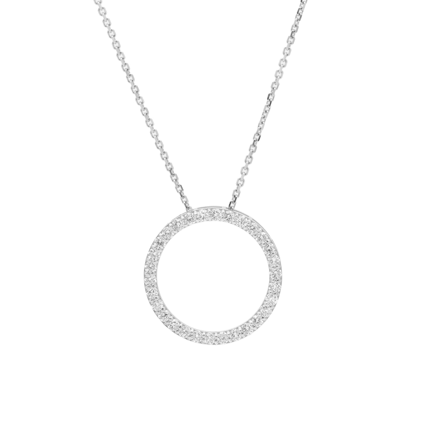 Collier ROMY - Collier rond en or 14 carats et diamants - Bijouterie Viko