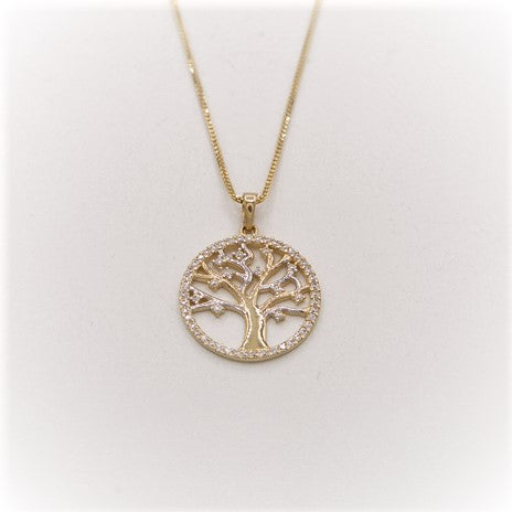 Collier/ Pendentif Arbre de vie